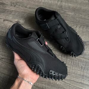 Black Spike Chunky Slim Sporty Puma Speedcat Low Shoe Sneaker
